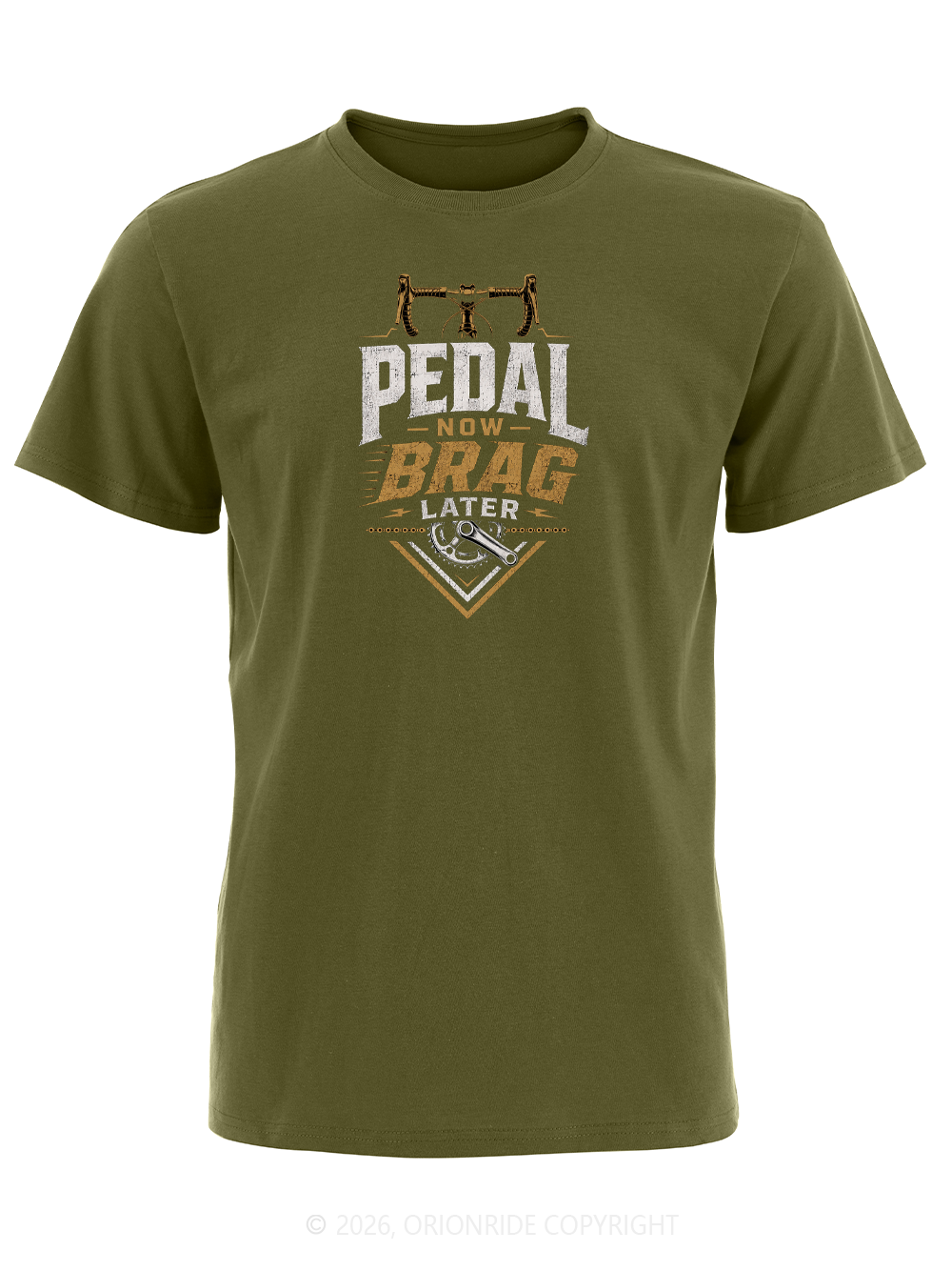 Orionride Pedal Then Pride Short Sleeves Bike T-Shirt