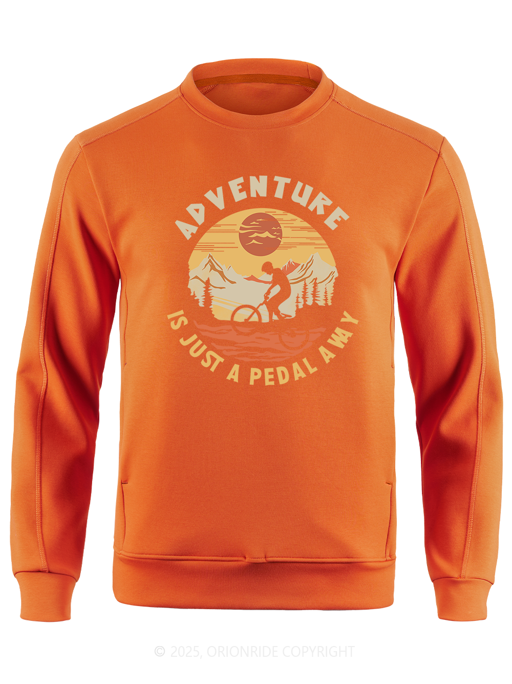 Orionride Sunset Ride Long Sleeve Bike Sweatshirt