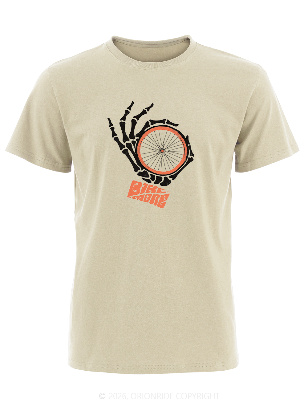 Orionride Skeleton Hand Short Sleeves Bike T-Shirt