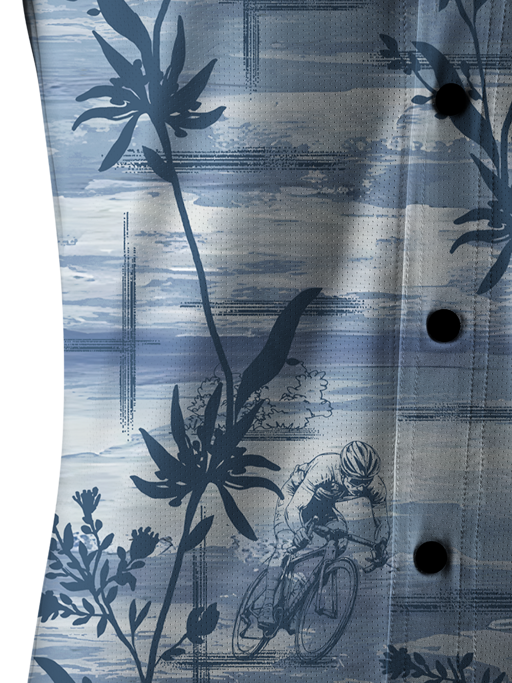 Orionride Bay Adventure Men's Stretchy Breathable Long Sleeve Gravel Shirt