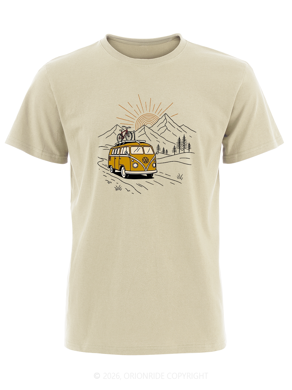 Orionride Wilderness Camping Short Sleeves Bike T-Shirt