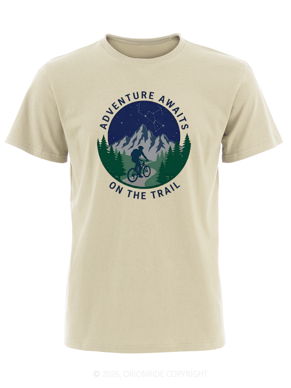Orionride Cycling Under The Stars Short Sleeves Bike T-Shirt