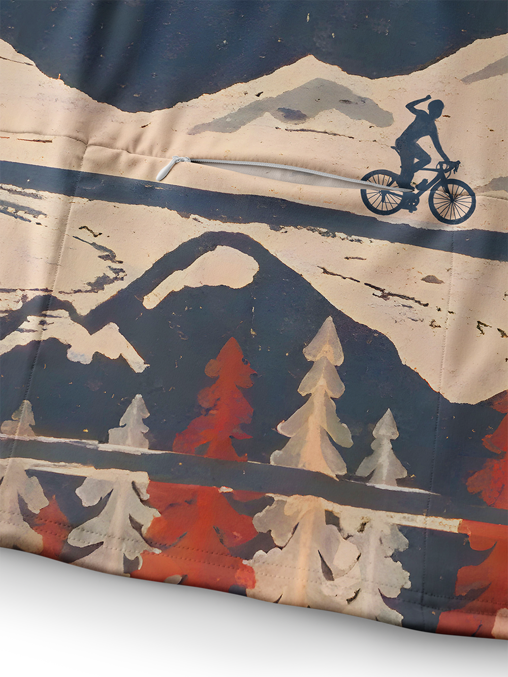 Orionride Winter Pursuits Long Sleeve Cycling Hoodie Shirt