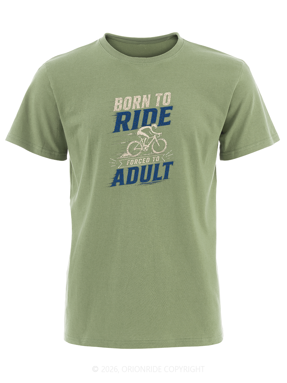 Orionride Forced To Adult Short Sleeves Bike T-Shirt