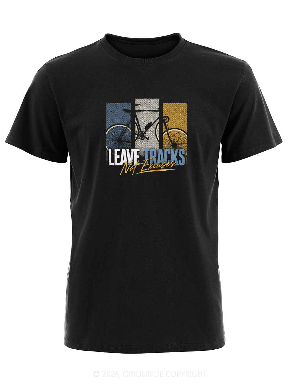 Orionride Leave Tracks Short Sleeves Bike T-Shirt