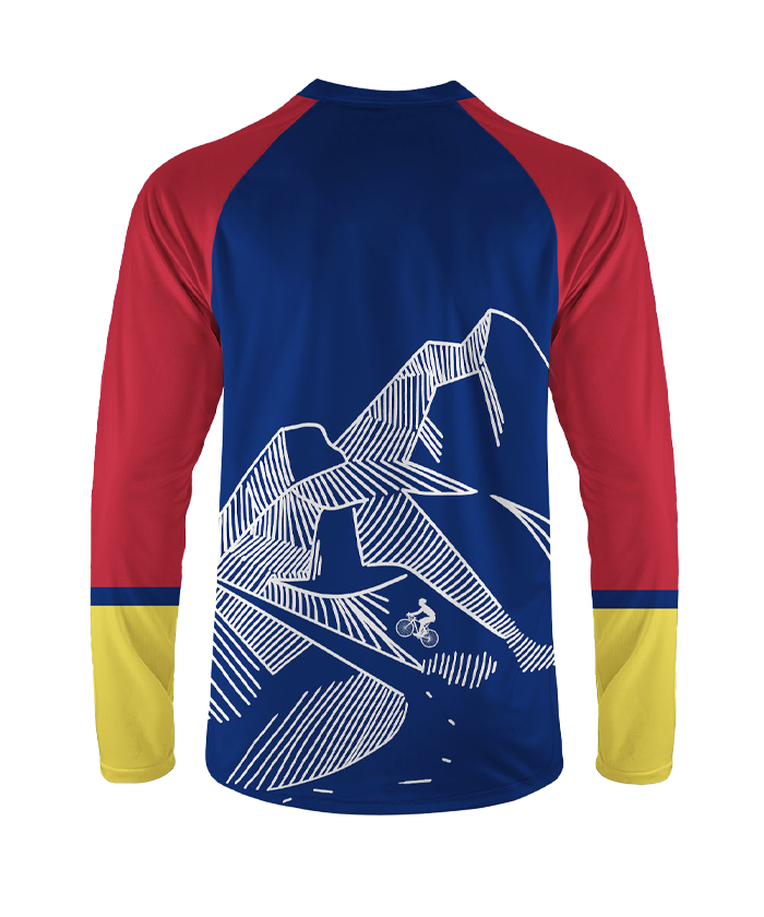 Orionride Hill Riding Long Sleeve Downhill Jersey