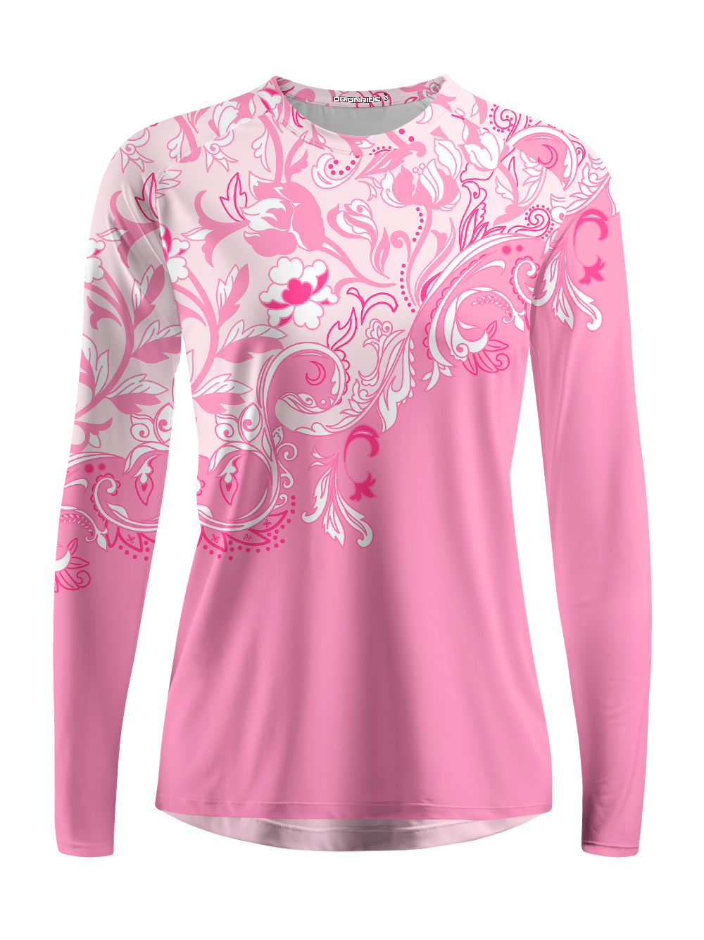 Orionride Pink Ribbon Women's Quick Dry Downhill Jersey