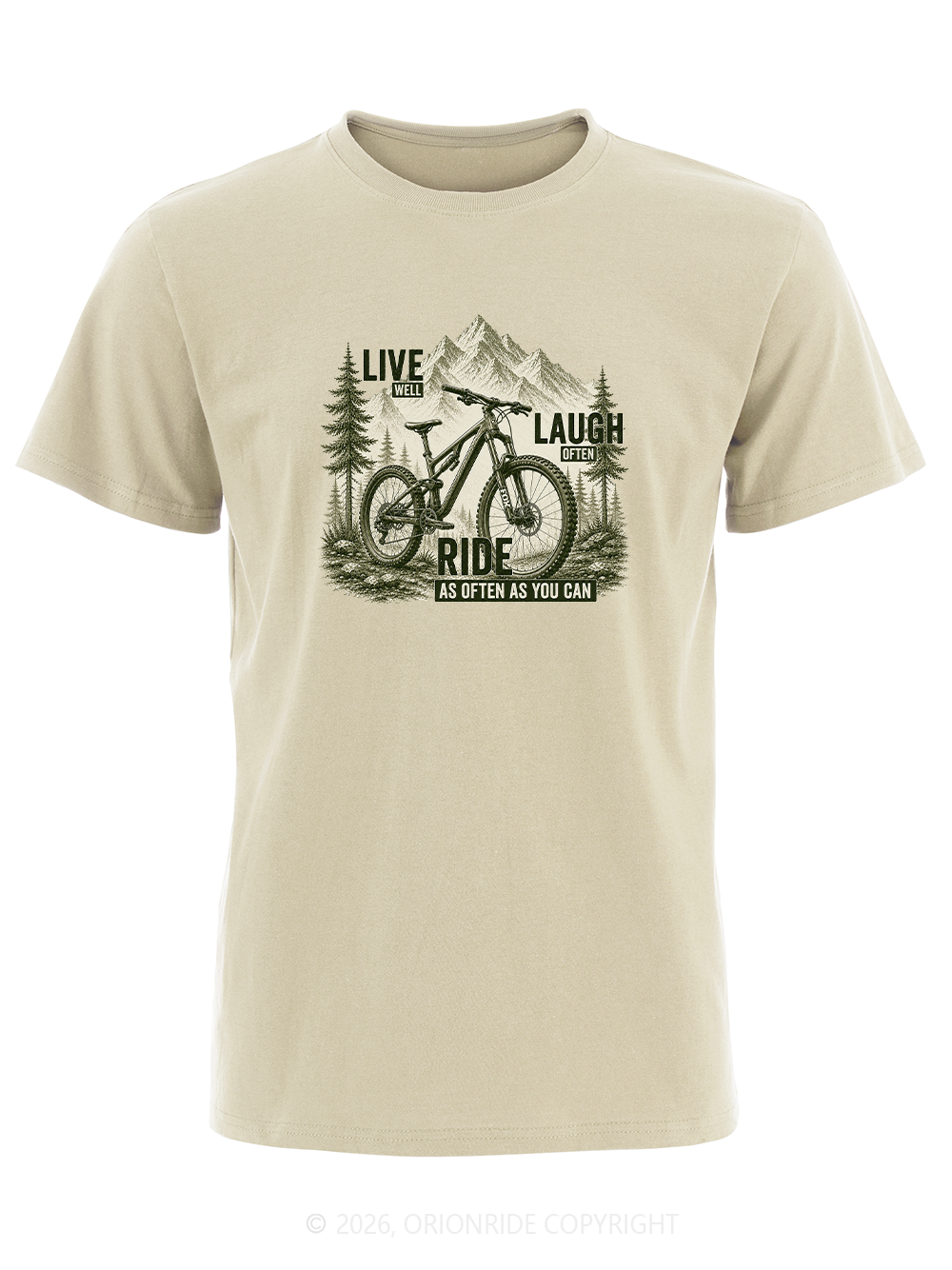 Orionride Ink Ride Wild Short Sleeves Bike T-Shirt