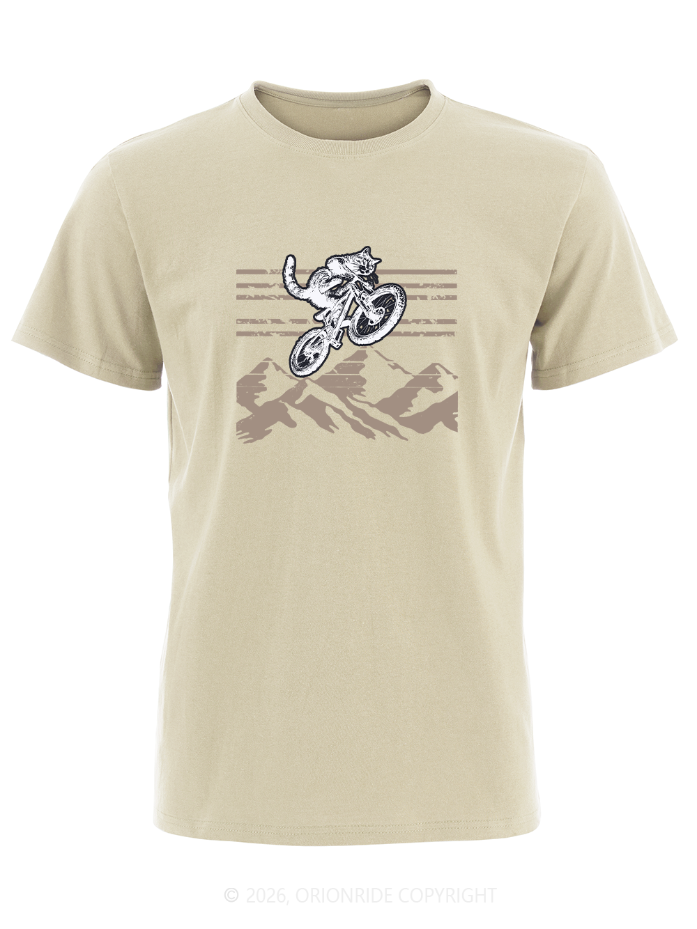 Orionride Mountain Kitten Short Sleeves Bike T-Shirt