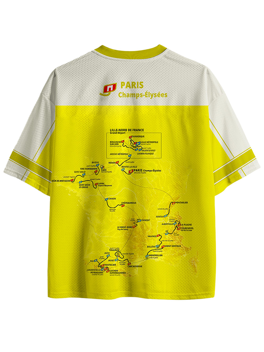 Orionride Race Route Mesh Jersey