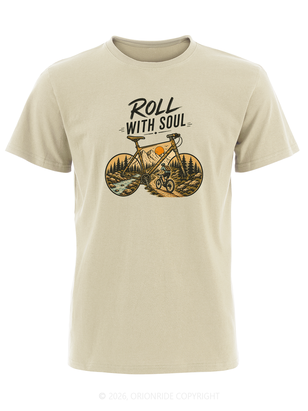 Orionride Soul Wheel Short Sleeves Bike T-Shirt