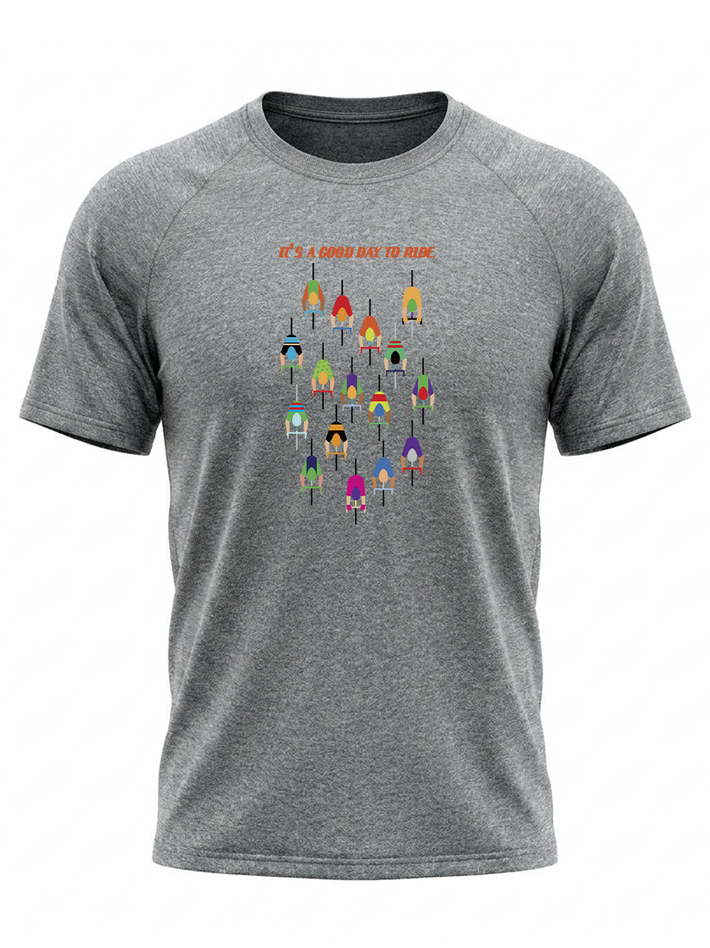 Orionride Good Day to Ride Short Sleeves Quick-Dry Training T-Shirt