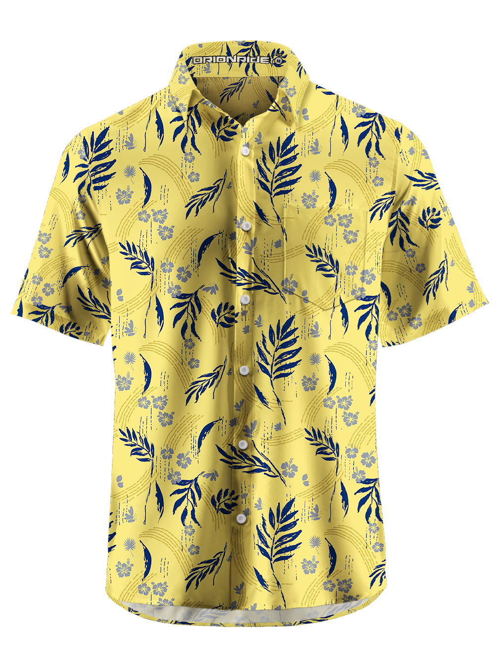 Orionride Traces Of Falling Zipper Pockets Ultra Lightweight Short Sleeves Gravel Shirt