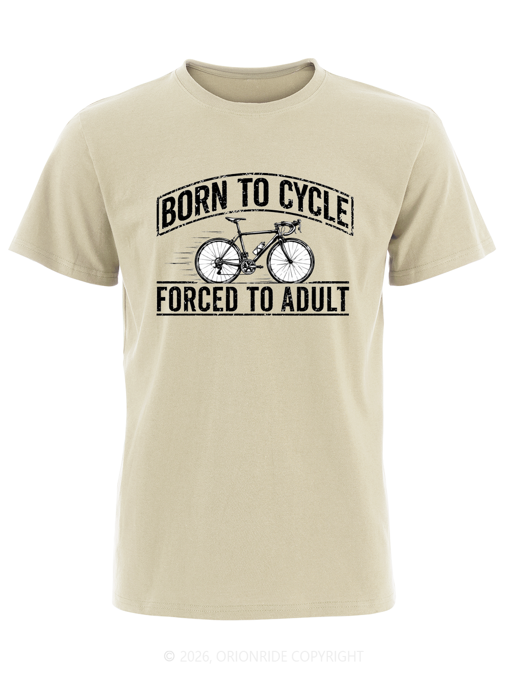 Orionride Born To Cycle Short Sleeves Bike T-Shirt