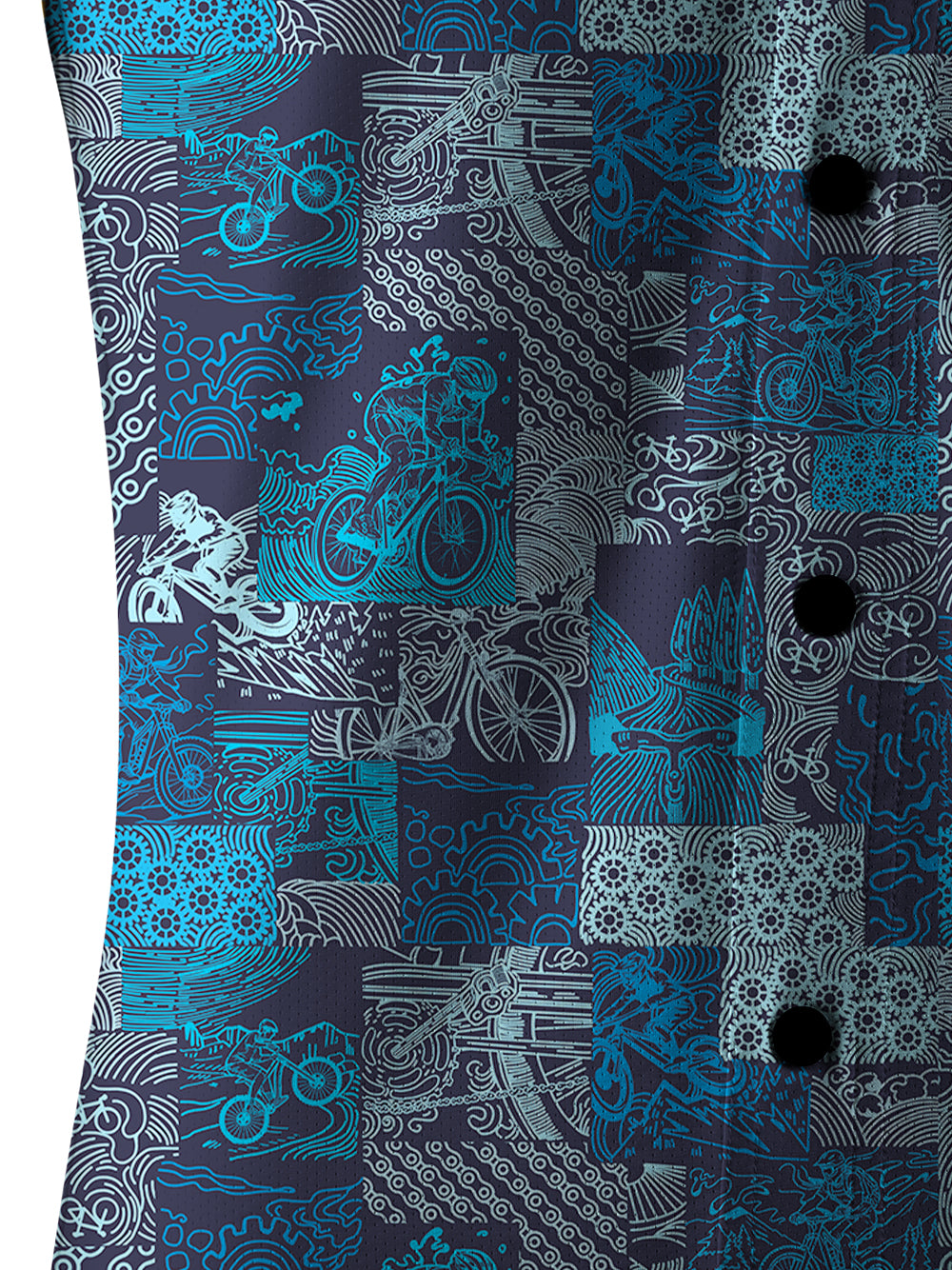 Orionride Fun Ride Men's Stretchy Breathable Long Sleeve Gravel Shirt