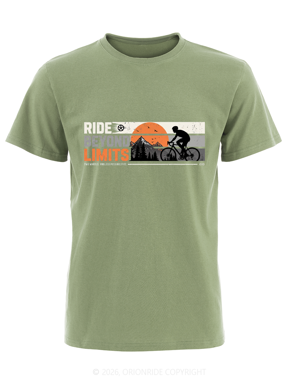 Orionride Beyond Limit Ride Short Sleeves Bike T-Shirt