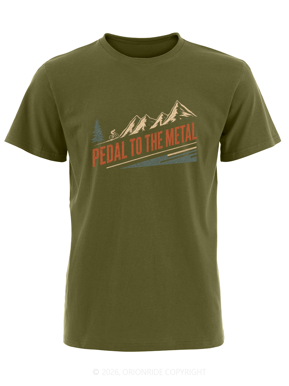Orionride Metal Ride Short Sleeves Bike T-Shirt