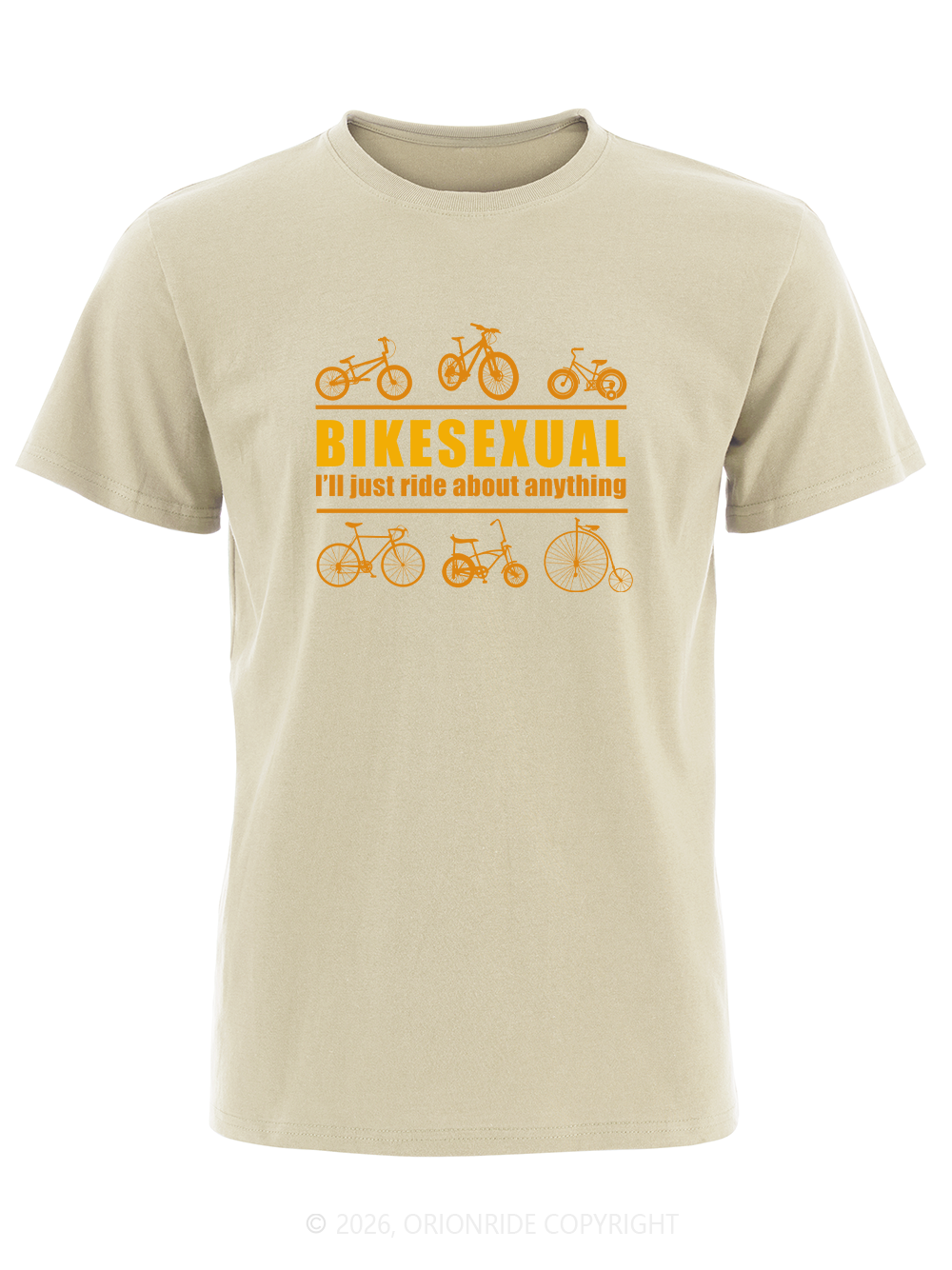 Orionride Cycling Enthusiasts Short Sleeves Bike T-Shirt