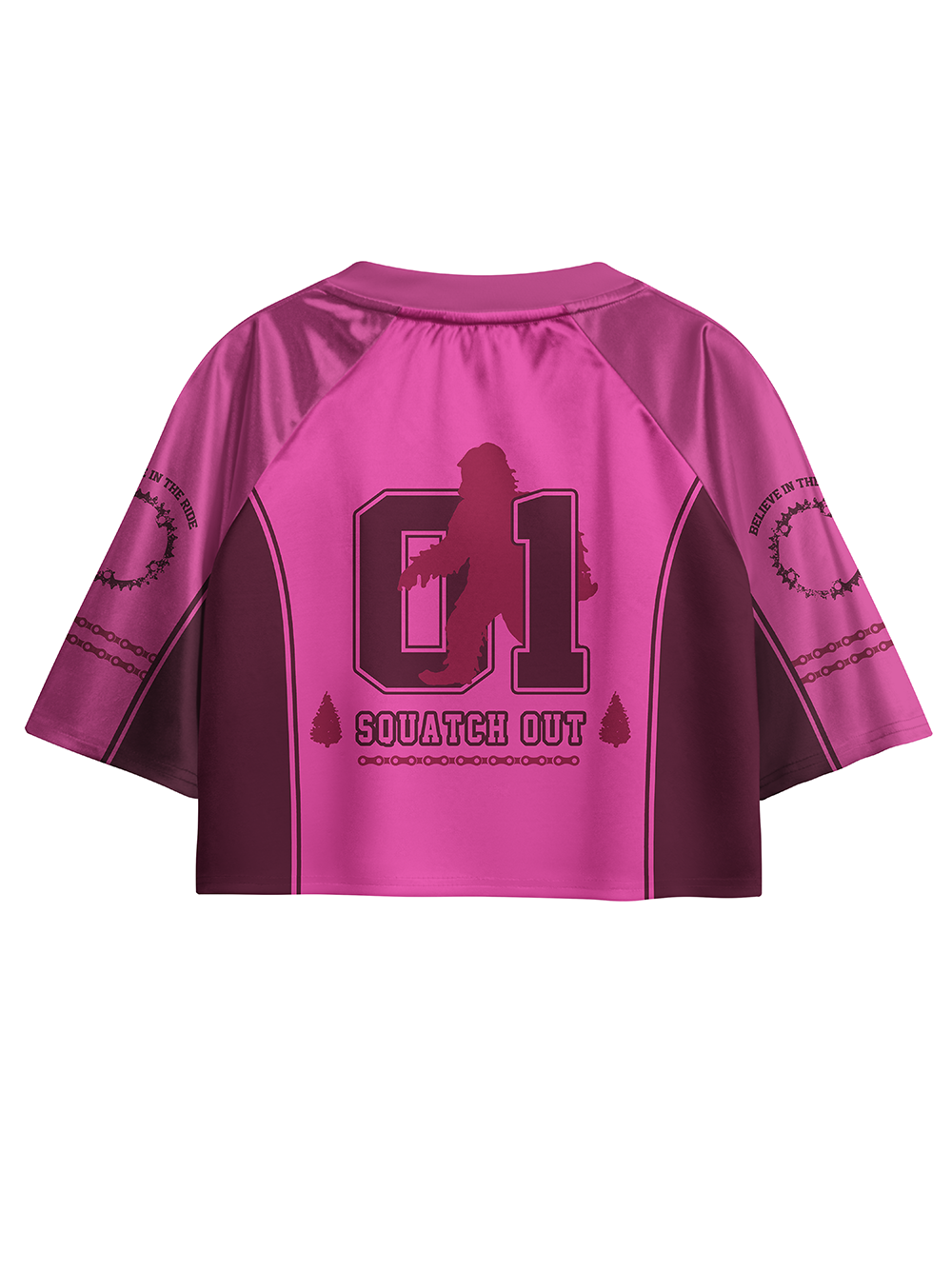 Orionride Believe In The Ride Women's Sports Crop Jersey