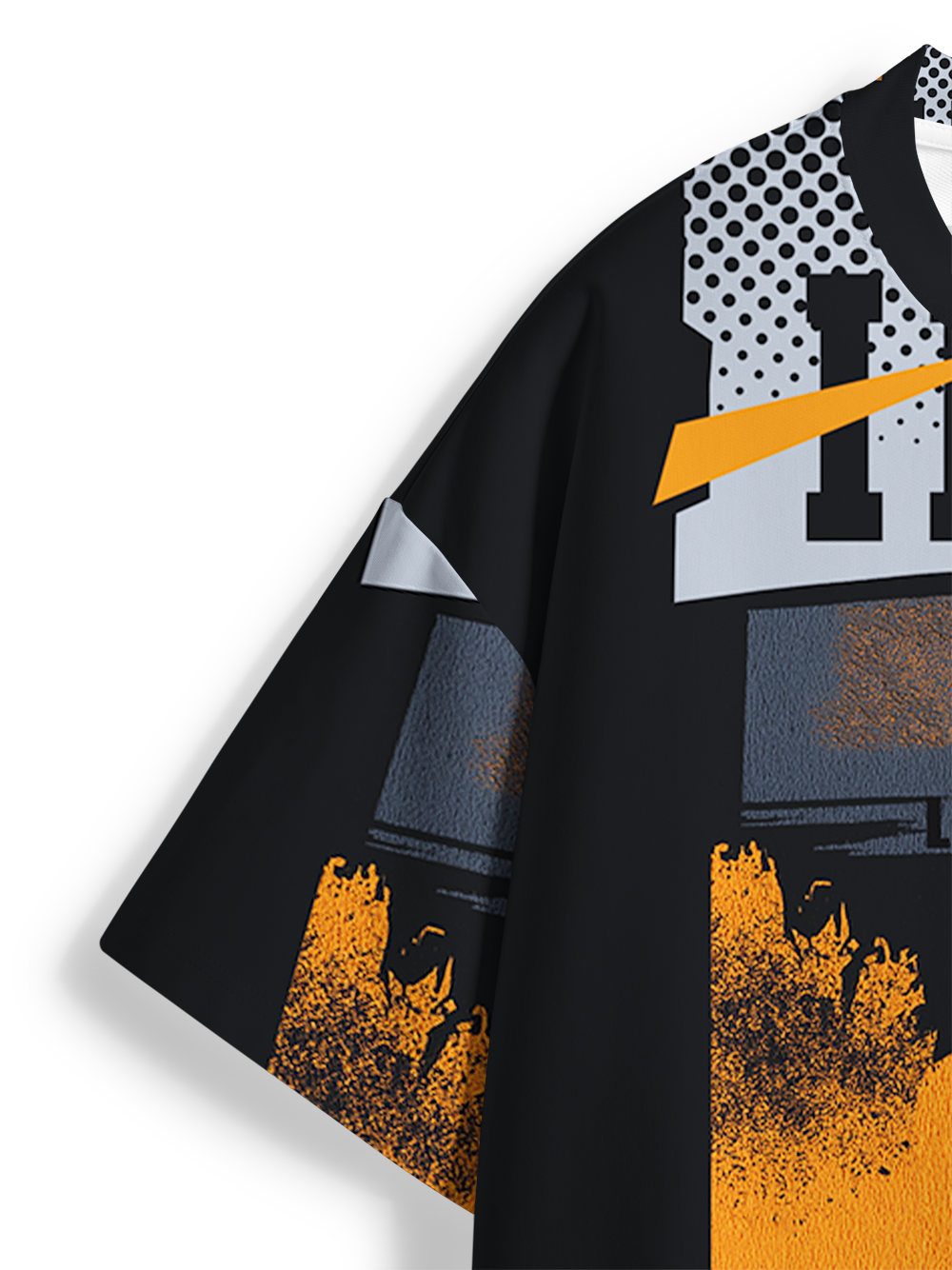 Orionride Determination To Ride Oversized All-Over Print T-Shirt