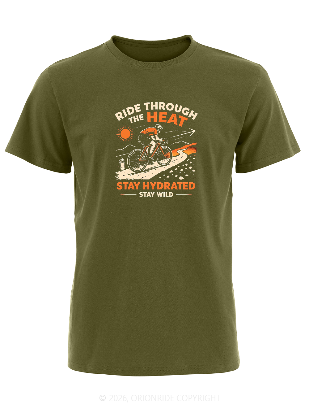 Orionride Heat Wild Ride Short Sleeves Bike T-Shirt