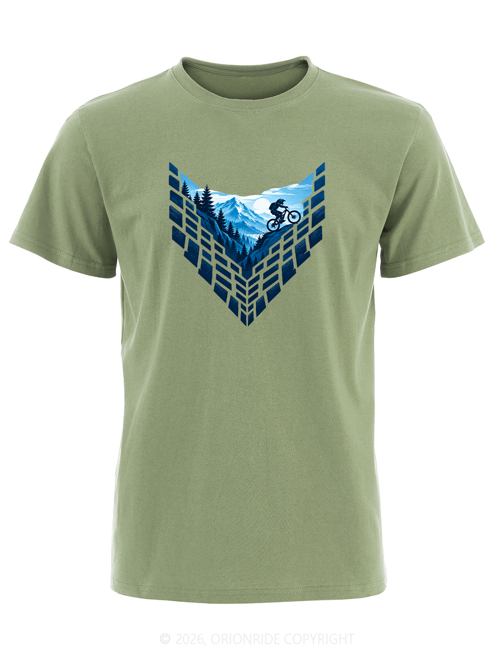 Orionride Mountain Ride Short Sleeves Bike T-Shirt