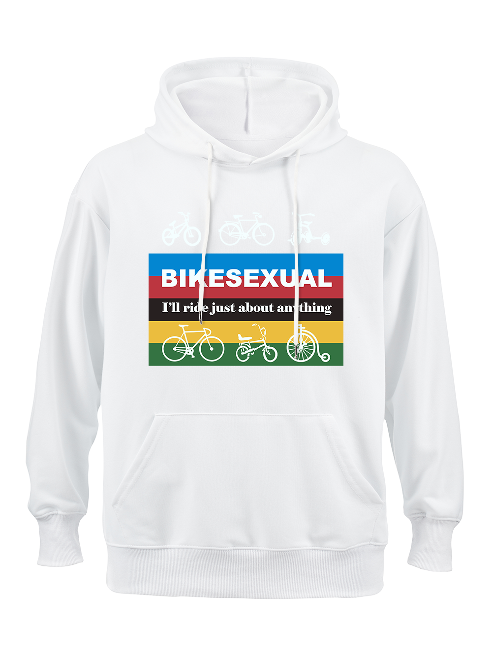 Orionride Color Strip Cycling Classic Hoodie