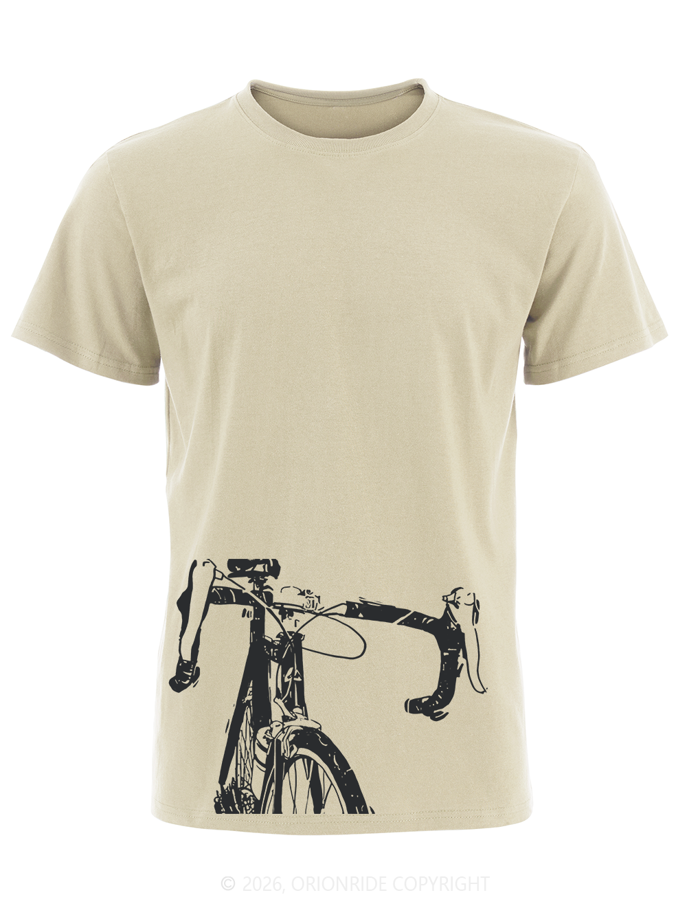 Orionride Bicycle Handlebars Short Sleeves Bike T-Shirt
