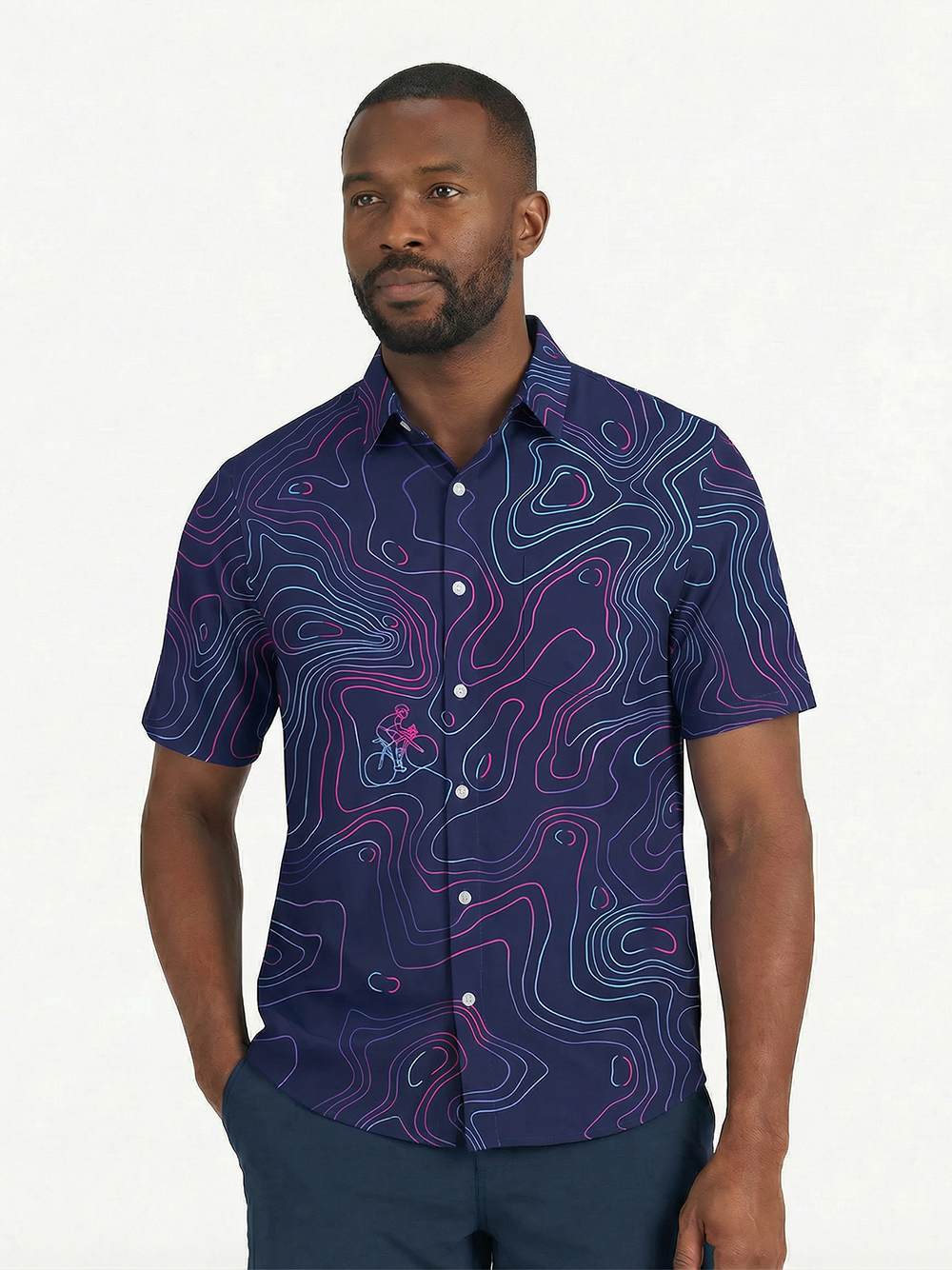 Orionride Contour Ride Zipper Pockets Ultra Lightweight Short Sleeves Gravel Shirt