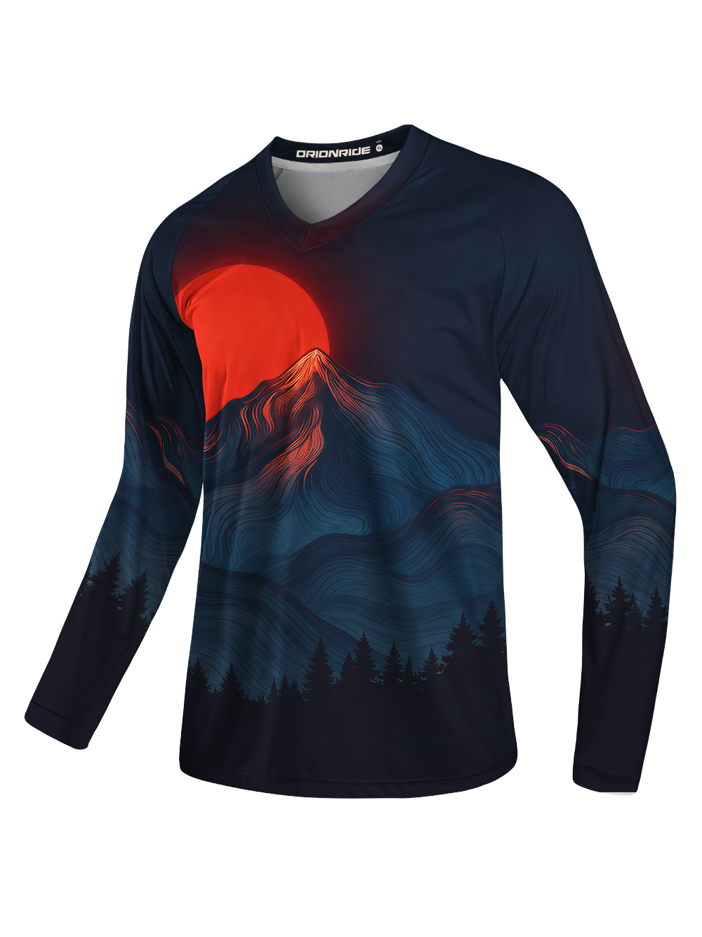 Orionride Serene Summit Long Sleeve Downhill Jersey