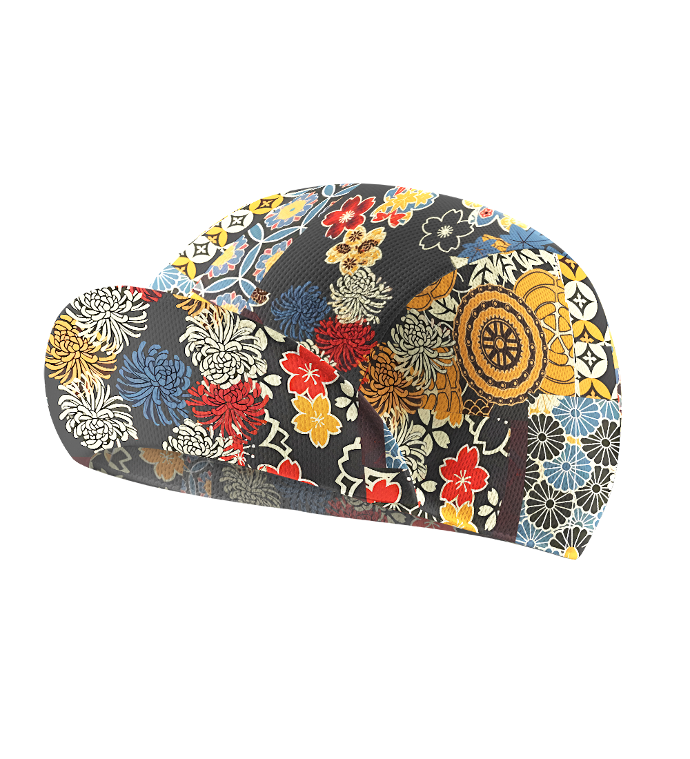 Orionride Unique Gear Flower Cycling Cap