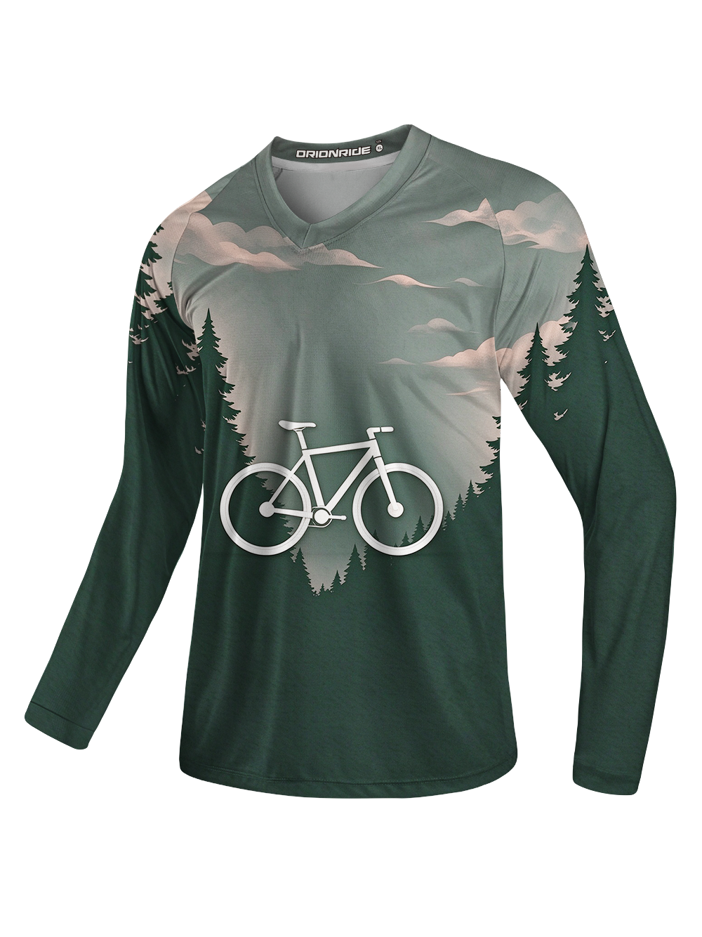 Orionride Forest Serenity Long Sleeve Downhill Jersey