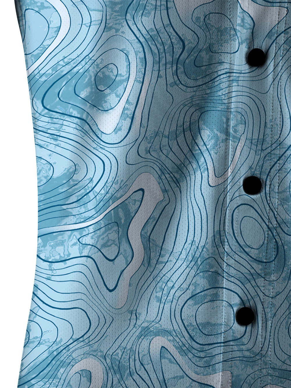 Orionride Mysterious Contours Men's Stretchy Breathable Long Sleeve Gravel Shirt