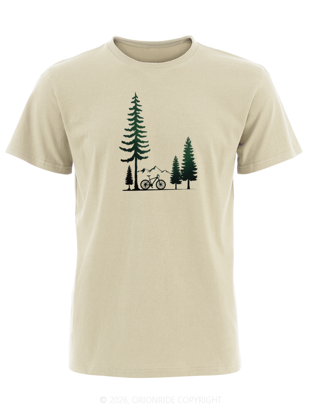 Orionride Parking Under The Tree Short Sleeves Bike T-Shirt