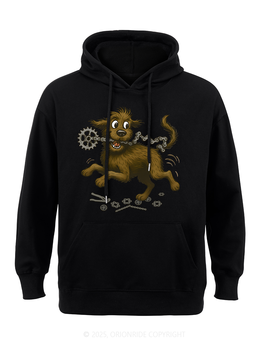Orionride Dog Bite Chain Classic Hoddie