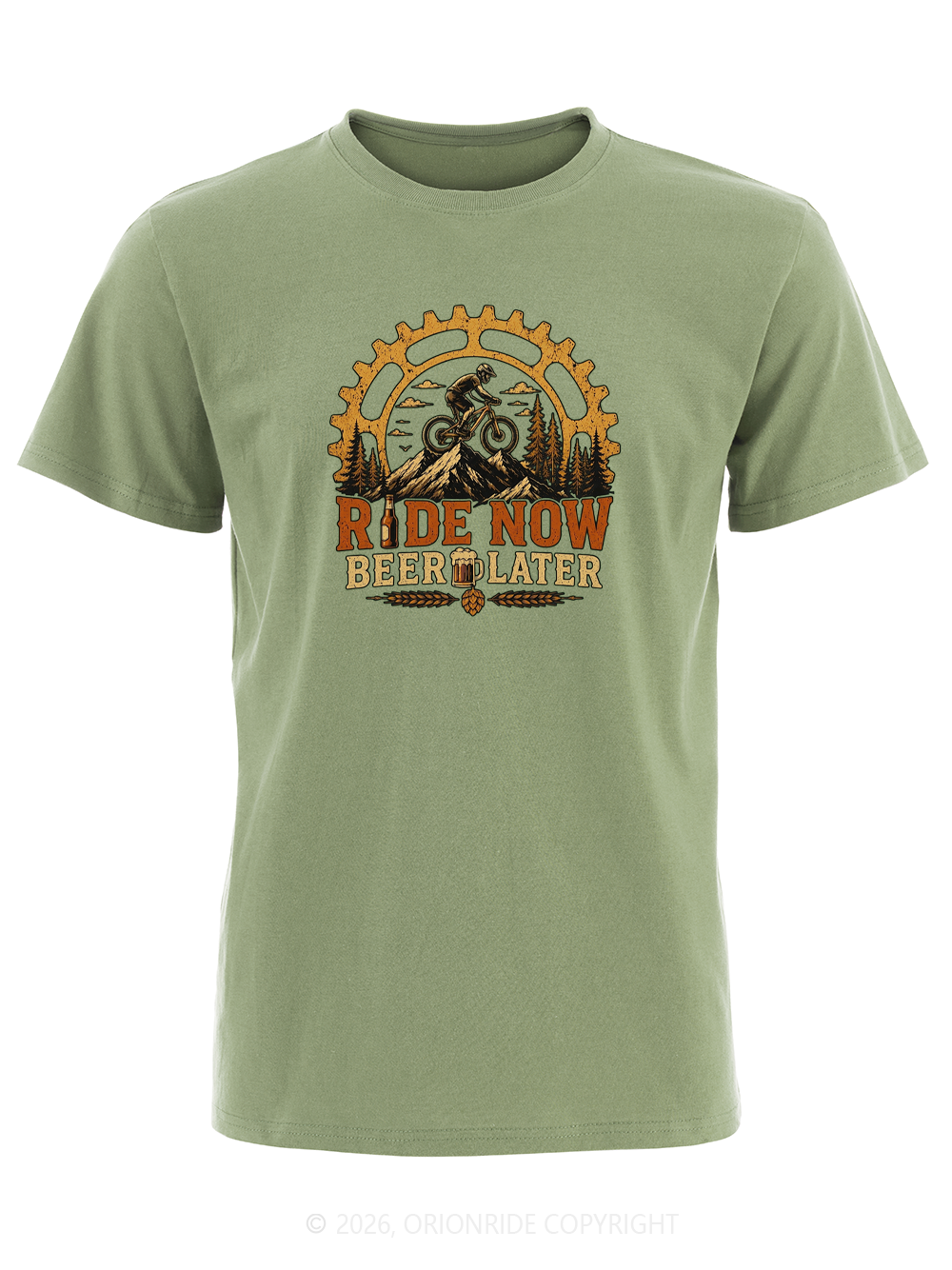 Orionride Gear & Sip Short Sleeves Bike T-Shirt
