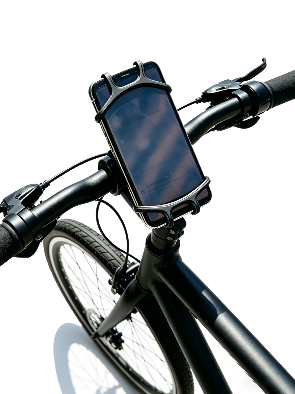 Orionride Anti-Vibration Silicone Phone Holder For Bike Stem Fits 4.0"–6.0" Phones