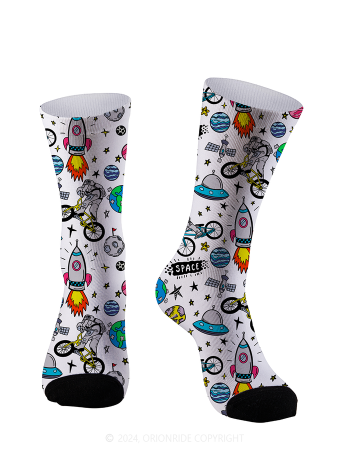 Orionride Space Ride Cycling Socks