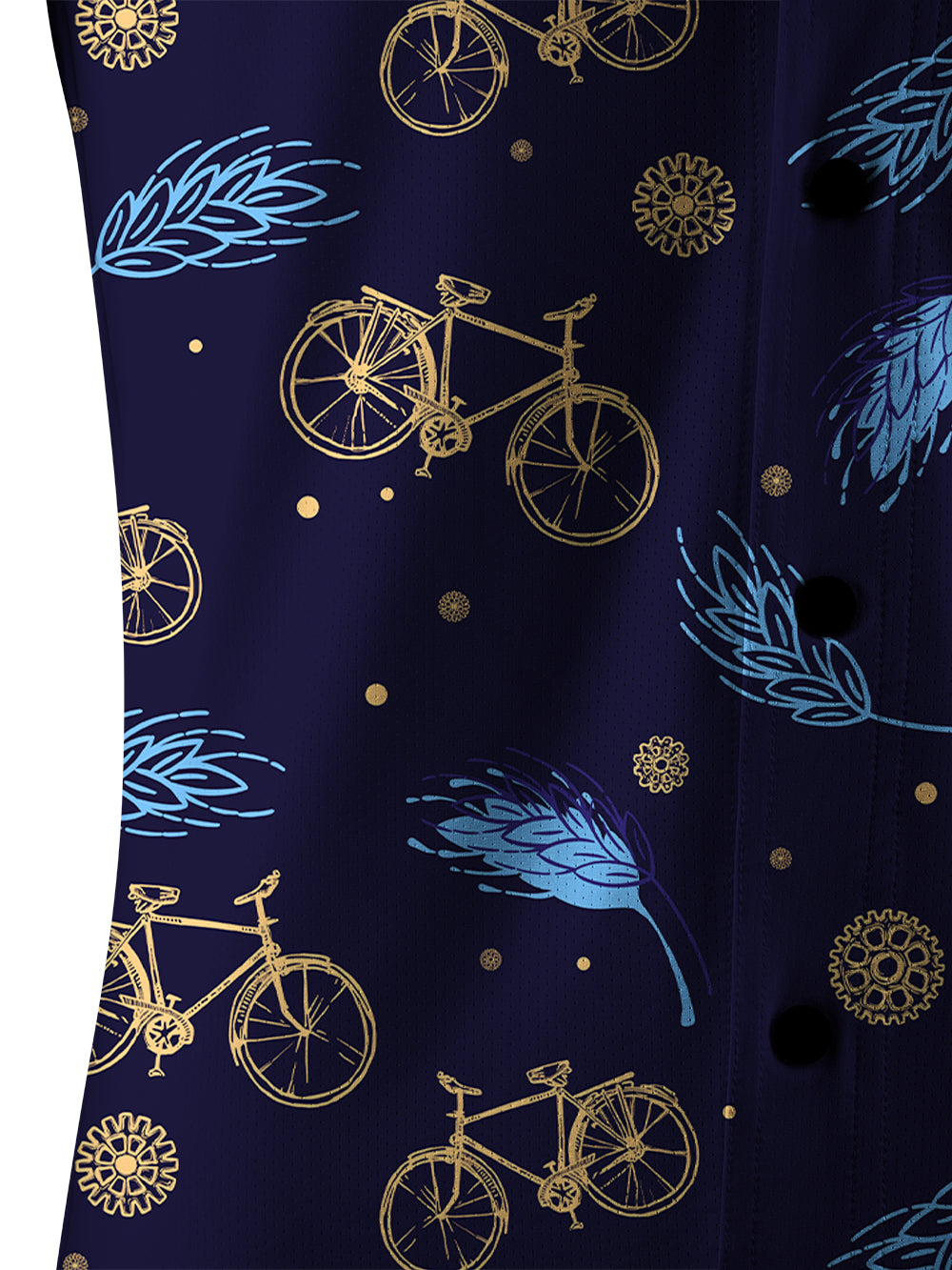 Orionride Wheat Ride Men's Stretchy Breathable Long Sleeve Gravel Shirt