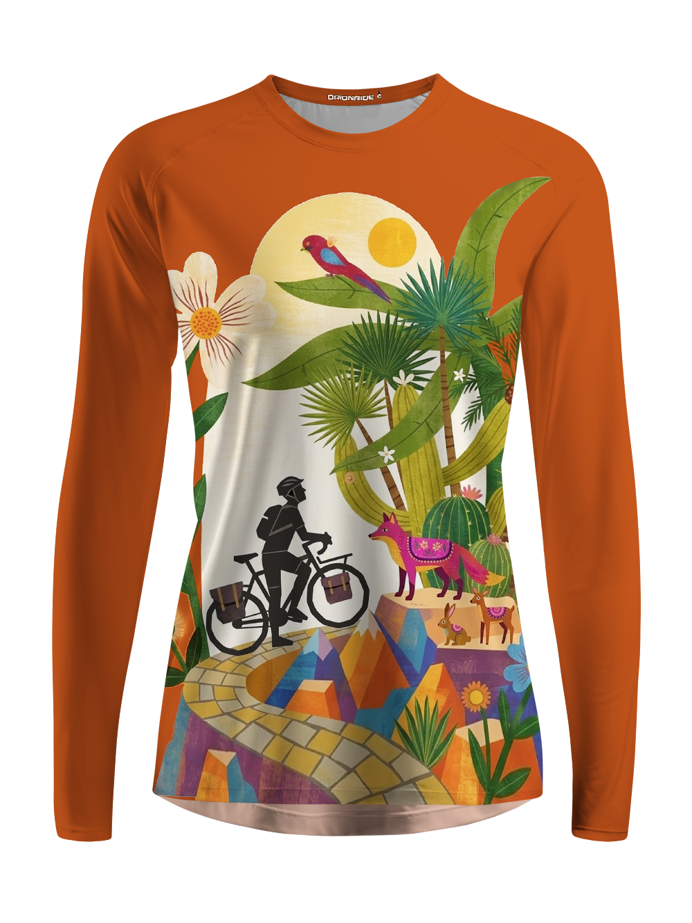 Orionride Cycling Decorative Painting Women's Quick Dry Downhill Jersey