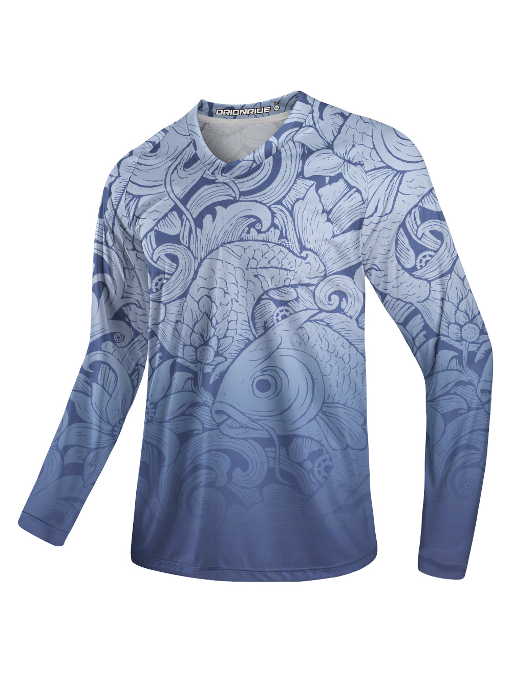Orionride Wonderful Fish Long Sleeve Downhill Jersey