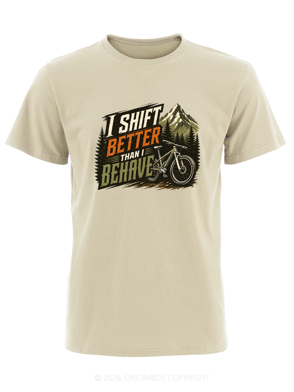 Orionride Cycling Skills Short Sleeves Bike T-Shirt
