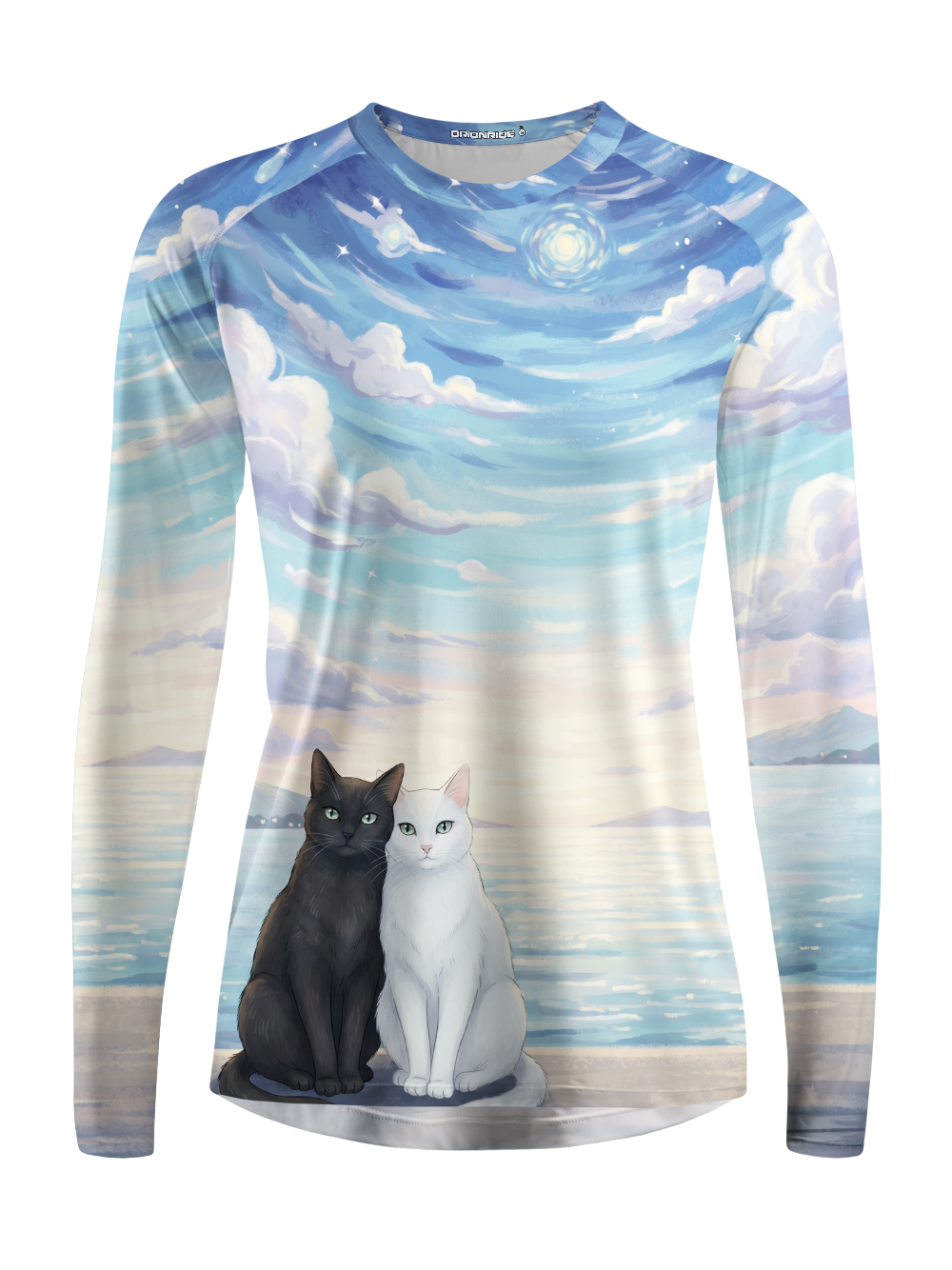 Orionride Couple Cats Women's Quick Dry Downhill Jersey
