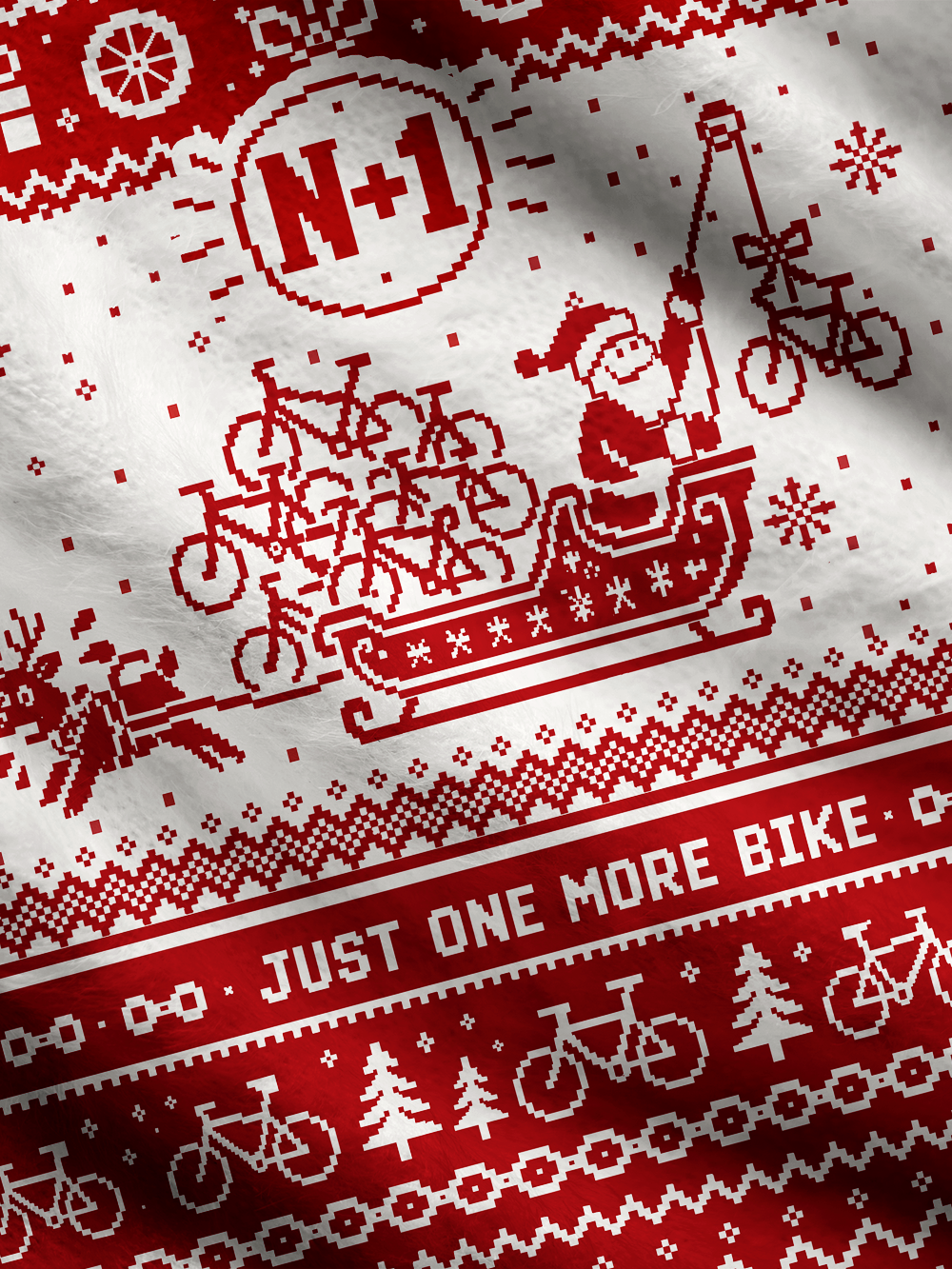 Orionride Cycling Santa Men's Sweaters