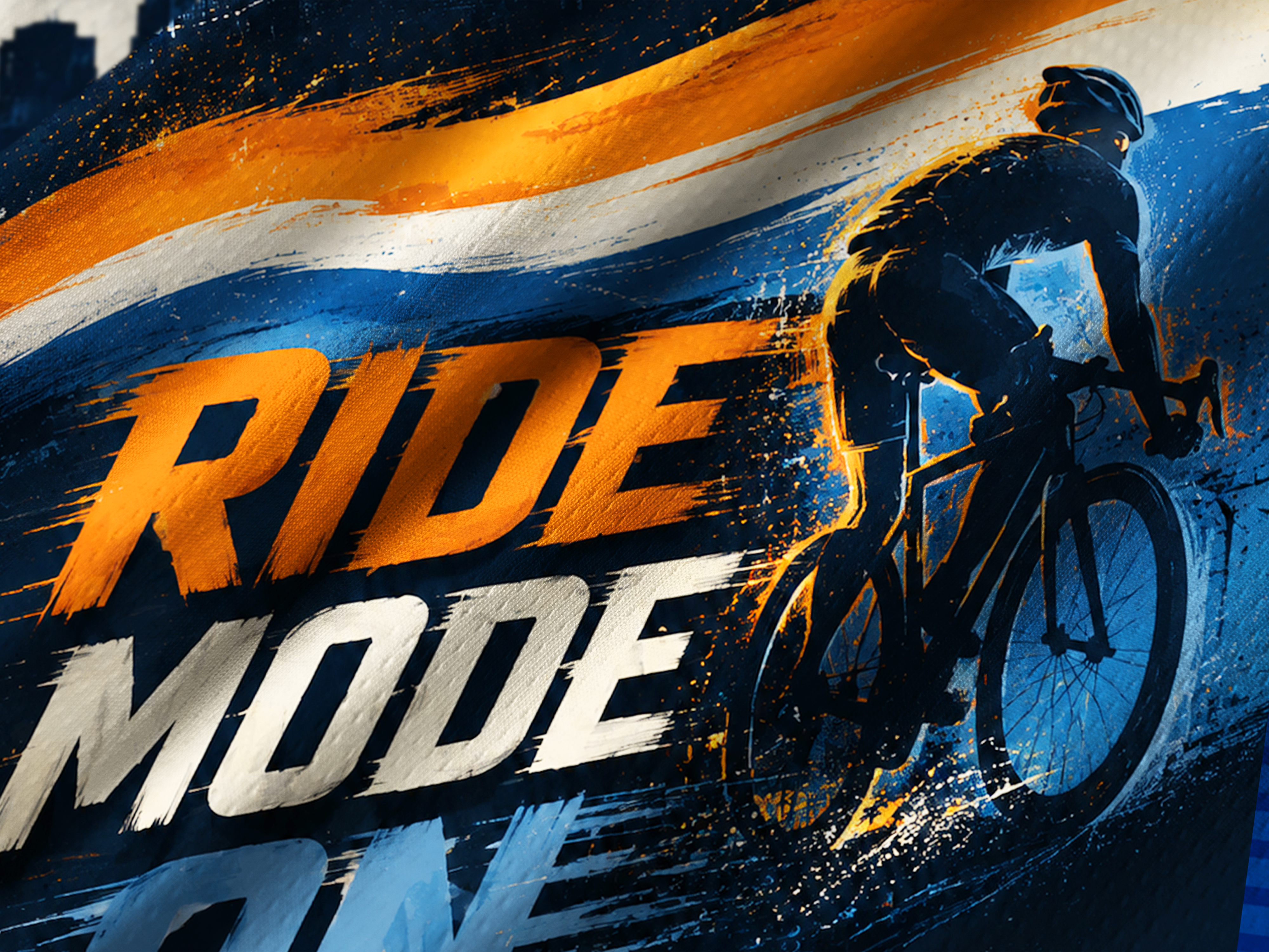 Orionride Ride Mode On Long Sleeve Downhill Jersey