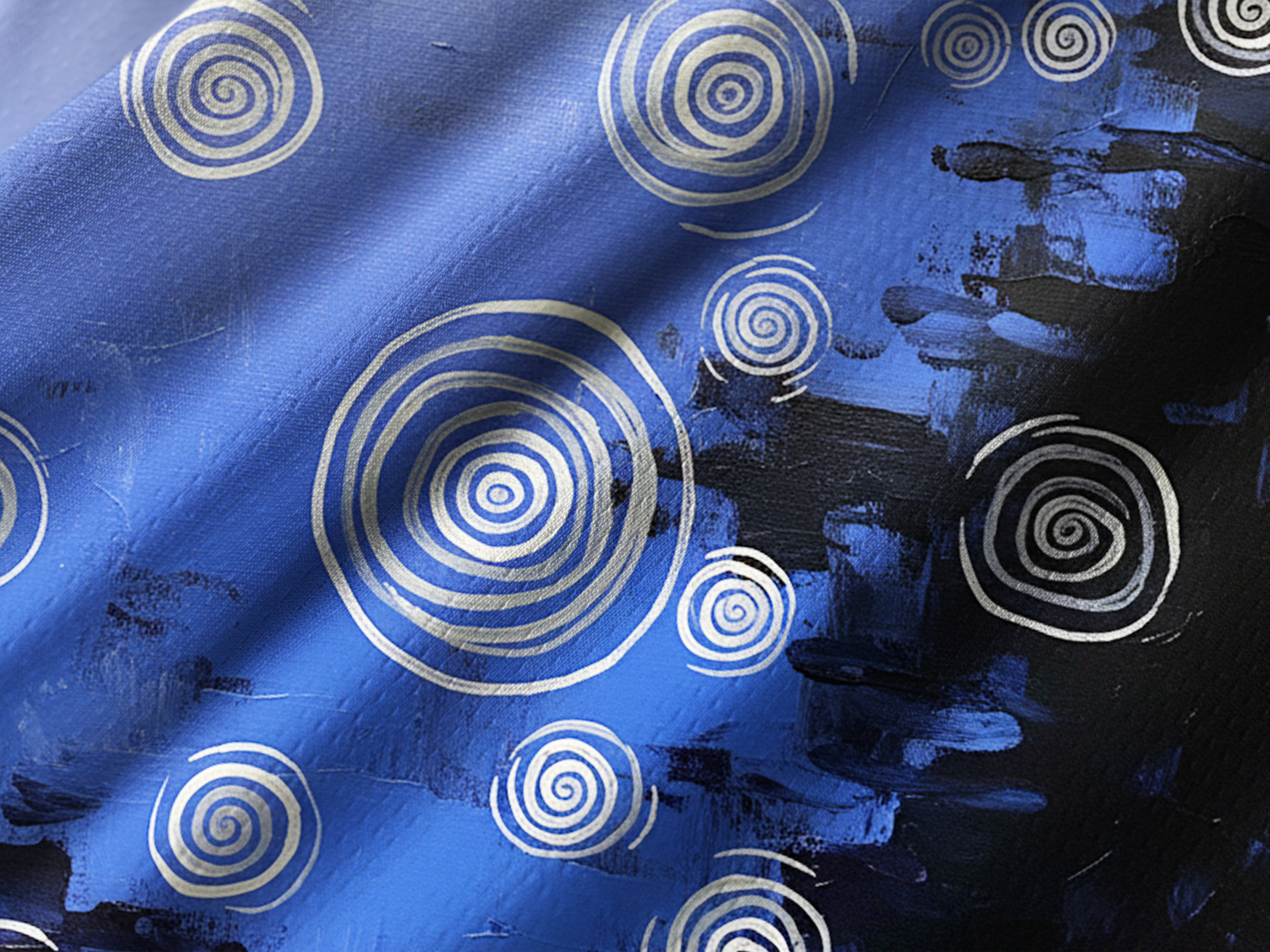 Orionride Oil Painting Vortex Long Sleeve Downhill Jersey