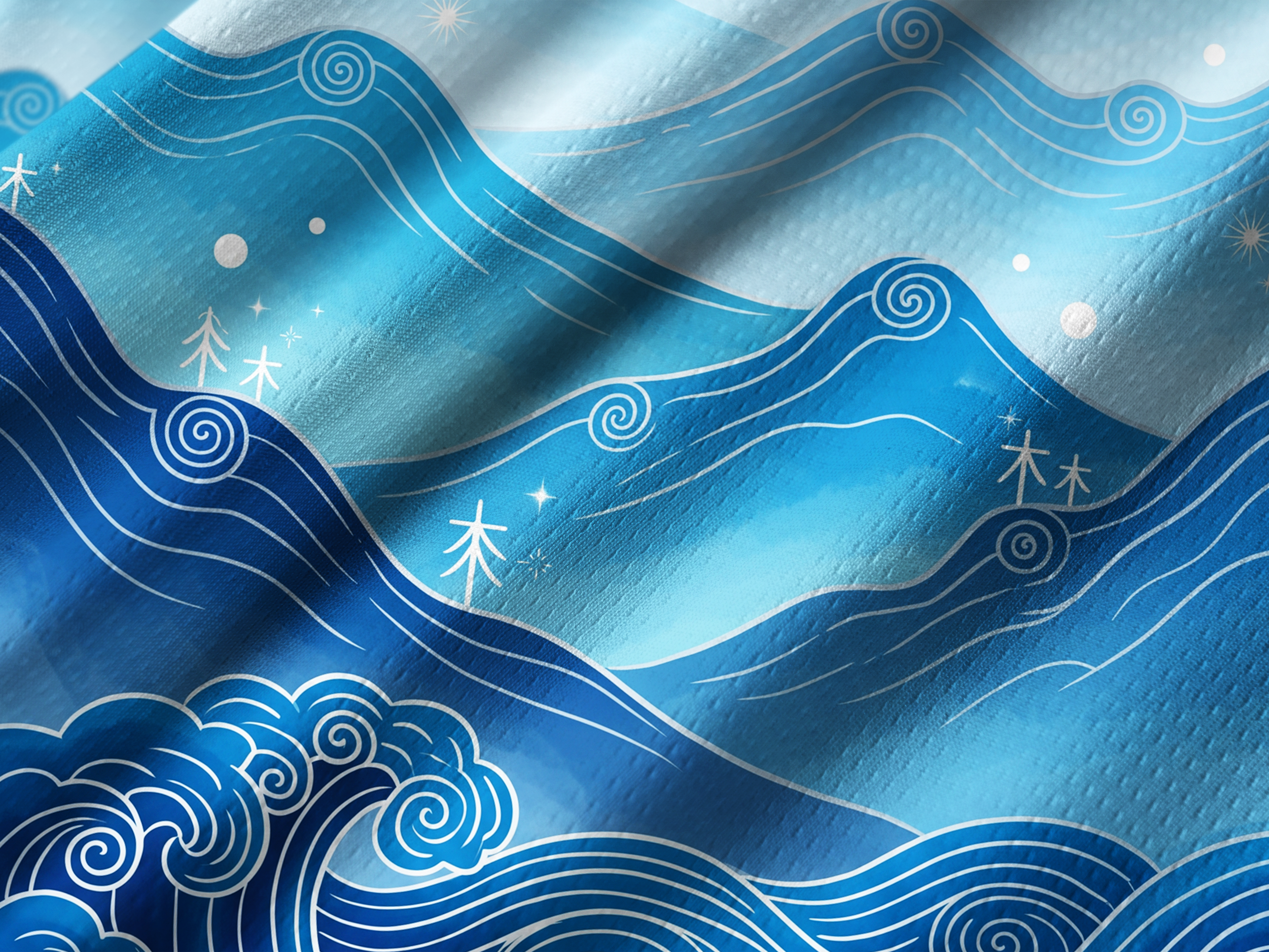 Orionride Wave Texture Long Sleeve Downhill Jersey