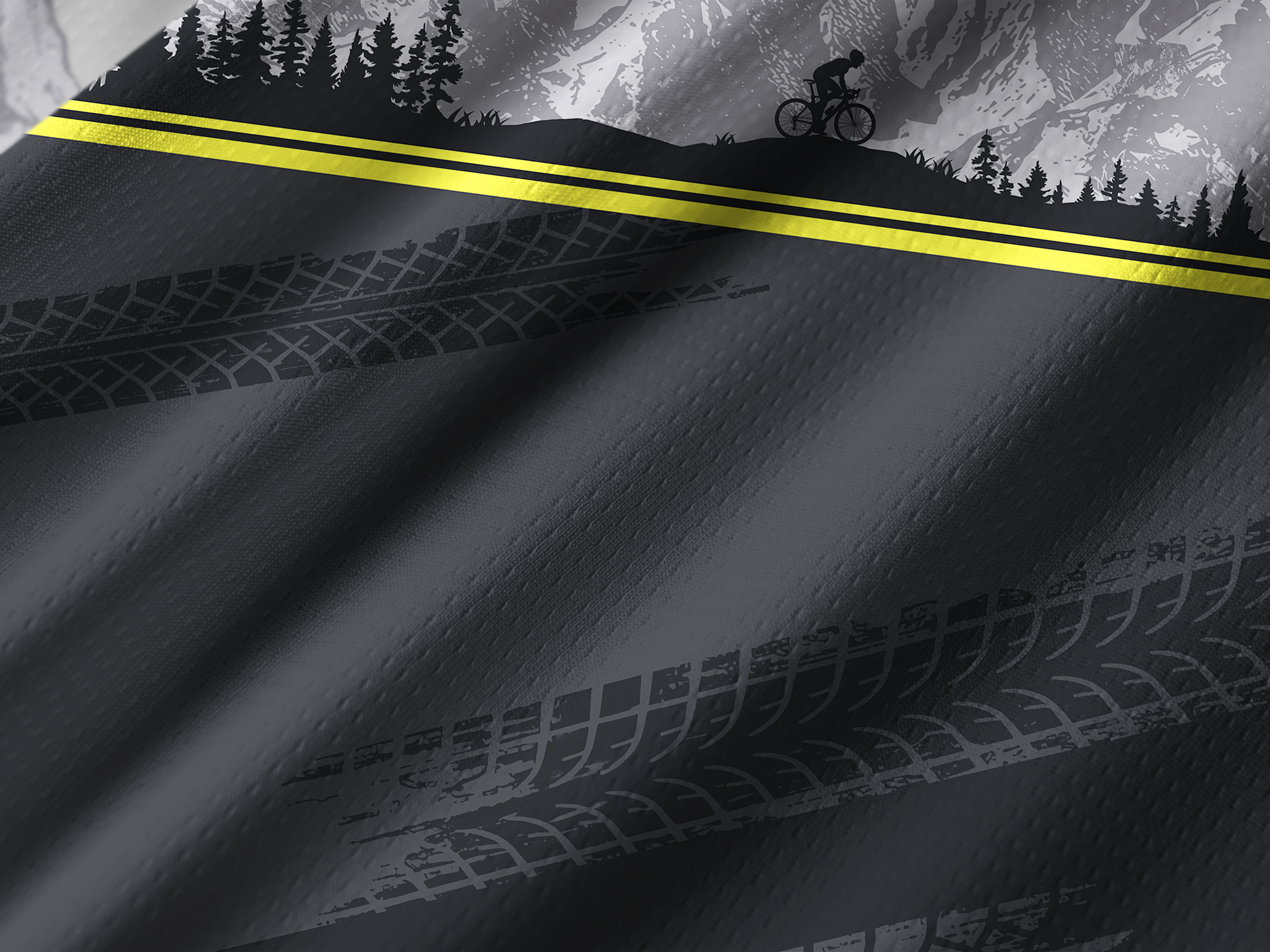 Orionride Layered Mountain Rangese Long Sleeve Downhill Jersey