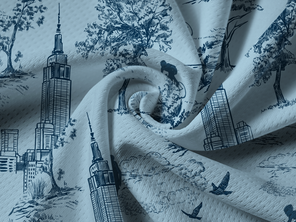 Orionride New York Diary Long Sleeve Half Zipper Mountain Bike Jersey