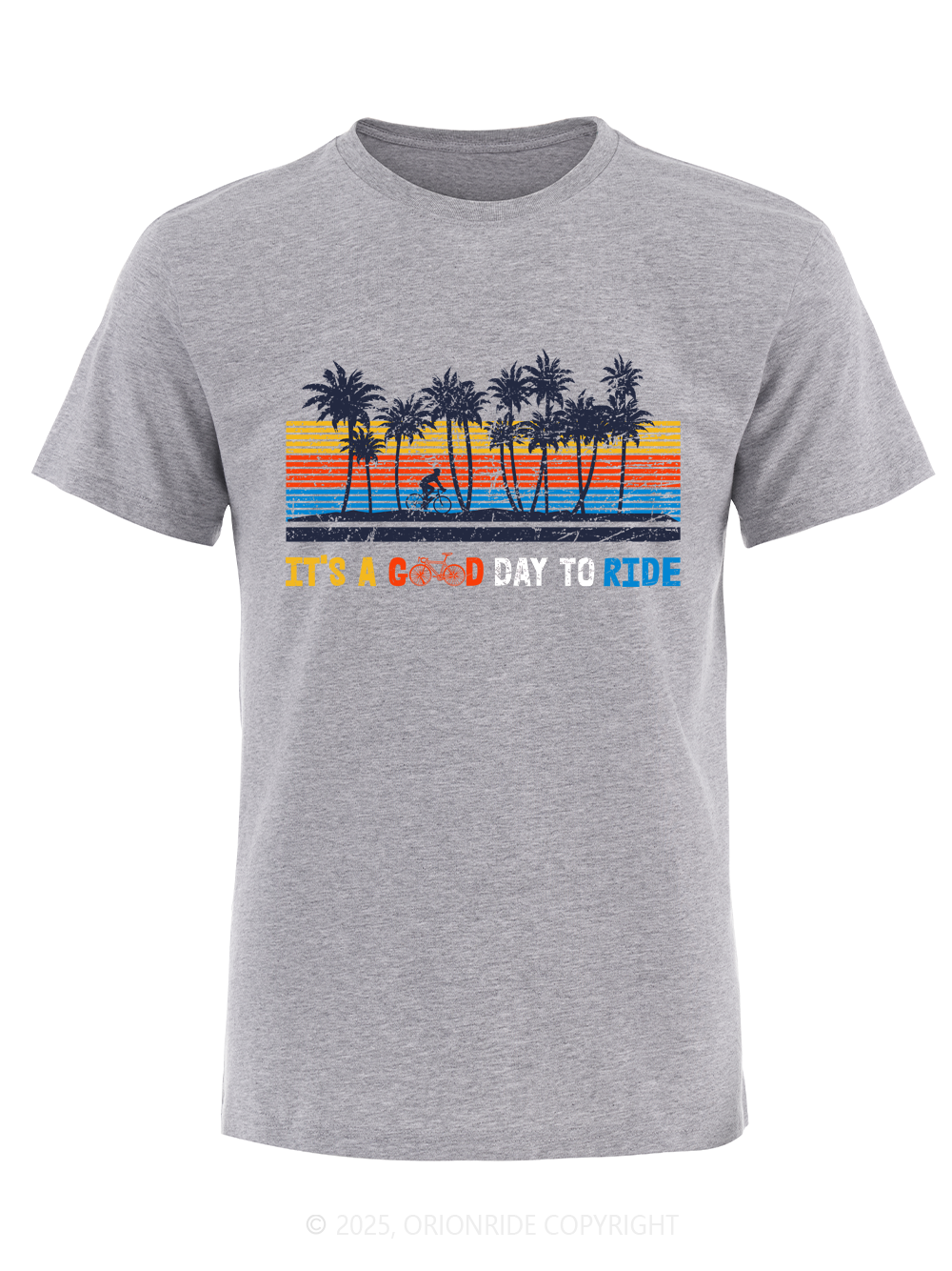 Orionride It's A Good Day To Ride Short Sleeves Bike T-Shirt